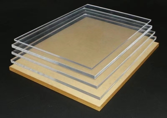 comprar 3mm 1220*2440mm Corte a laser placa de folha acrílica resistente à abrasão Clear Cast online manufacture