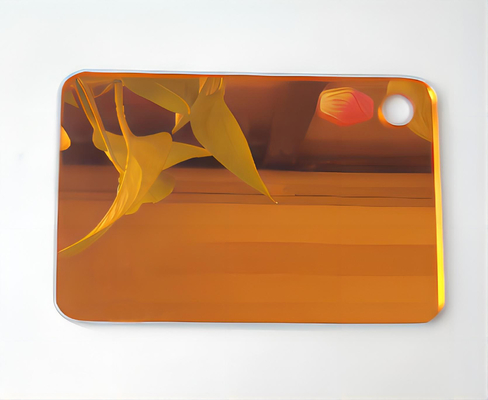 comprar Gráfico 3 mm 4x8 Ouro Rosa Prata Perspex Espelho Folha acrílica com filme PE online manufacture