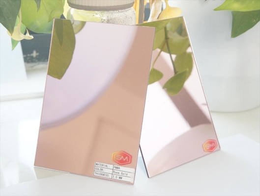 comprar Fabrica personalizada de cores 4x8ft 1-6mm espelho auto-aderente folha acrílica online manufacture