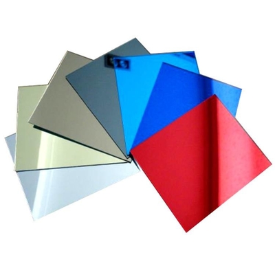 comprar Plata Rosa Ouro Folha de espelho acrílico PMMA Folha de acrílico colorido espelhado 0,6-6mm online manufacture
