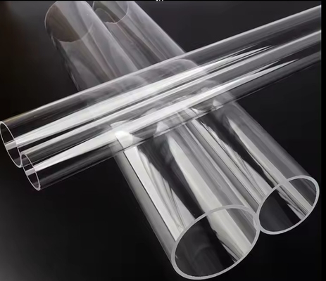 comprar Tubos de acrílico redondo puro e transparente com tubos rígidos transparentes de grande diâmetro online manufacture