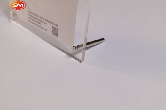 comprar Tamanho personalizado Quadros de imagem de escritório claros Quadro de foto acrílico com suporte de parafuso online manufacture