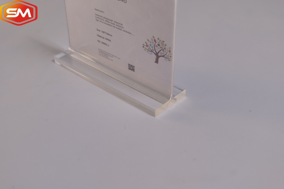 comprar Quadro fotográfico de publicidade em forma de T Porta-sinal acrílico online manufacture