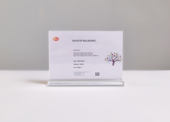 comprar Boutique T Shape Acrylic Sign Holder Desktop Menu Stand 8.5x11 Estande de exibição da loja online manufacture