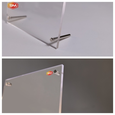 comprar Quadro fotográfico acrílico com parafusos de suporte Pés 5x7 polegadas A4 Suporte de exibição de imagem online manufacture