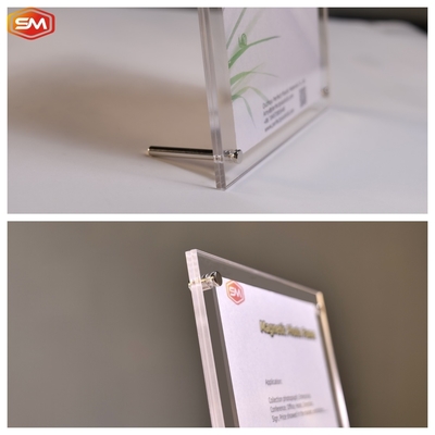 comprar Porta-papel fotográfico acrílico com quadro de cartaz online manufacture