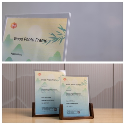 comprar Base de madeira Cutsom em forma de U A5 Acrílico quadro fotográfico quadro de retrato quadro online manufacture