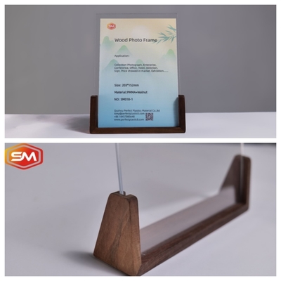 comprar Quadro fotográfico acrílico de alta definição com base de madeira de noz online manufacture