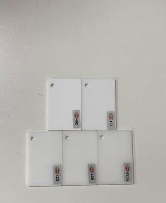 comprar Folha de acrílico fundido opaco branco de 20 mm de espessura Painel resistente para sinalização personalizada online manufacture