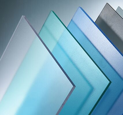 comprar Folha de acrílico azul congelado de 18 mm para cenários de exibição de marca online manufacture