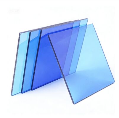 comprar Painel liso impermeável de folha de acrílico de tons azuis premium para design e construção de interiores online manufacture