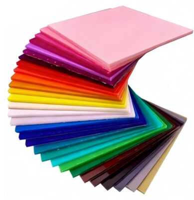 comprar Chapa Acrílica Colorida 20mm Painel Acrílico Colorido Flexível para Decoração Artesanal DIY online manufacture