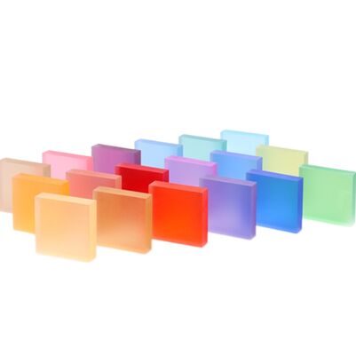 comprar Chapa de Acrílico Fosco Cor Personalizada e Corte para Pedidos de Clientes online manufacture