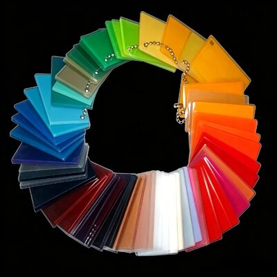 comprar Folha acrílica de cor leve com alta resistência a impactos para decoração e exibição online manufacture