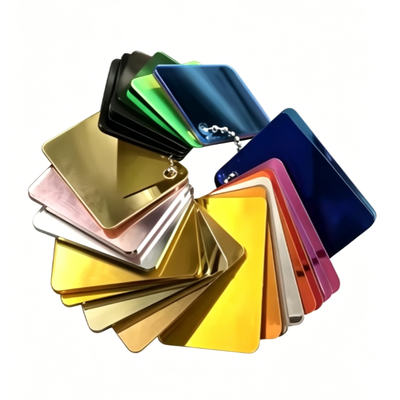 comprar Padrão acrílico 1220×2440mm da folha do multi espelho da cor online manufacture