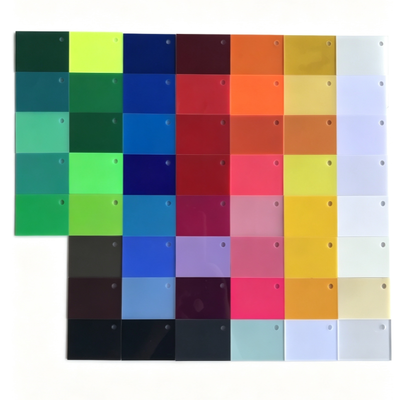 comprar Folha de acrílico de cor antiamarelamento resistente a arranhões resistente a UV para decoração de balcão de retalho online manufacture