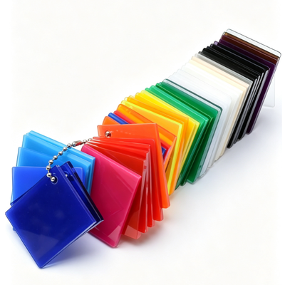 comprar Folha de Acrílico Colorida Resistente a Raios UV e Arranhões em Vários Tamanhos para Vitrines de Publicidade online manufacture