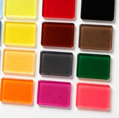 Comprar Folha de acrílico colorida de alta planície resistente aos raios UV, de cores personalizadas, para venda a granel online manufacture