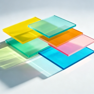 Comprar Chapa de Acrílico Colorida Transparente Personalizável de 1,8 mm de Espessura com Boa Resistência Química para Divisória de Aquário online manufacture
