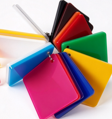 Comprar Folha de Acrílico Colorida Resistente a Impactos e UV para Fabricação de Displays Pop online manufacture