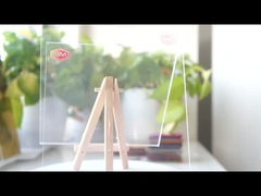 Folha de acrílico transparente e transparente de alta qualidade