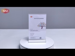 Porta-sinal acrílico em forma de T