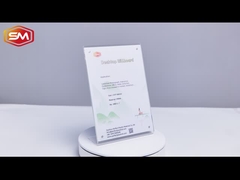 L-Forma Magnética Porta-sinal Acrílico