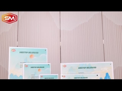 Formulário T Corner Round Magnético Acrílico Sign Holder