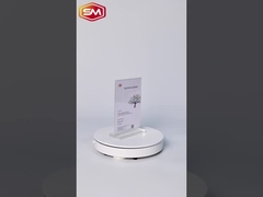 Porta-sinal acrílico em forma de T