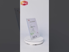 L-Forma Magnética Porta-sinal Acrílico