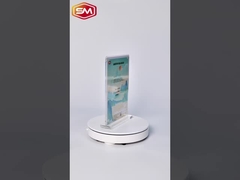 Formulário T Corner Round Magnético Acrílico Sign Holder