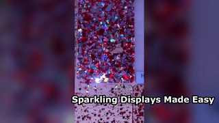 Folhas de acrílico brilhante para displays impressionantes