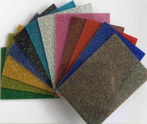 3mm 4mm 5mm Brilhante Brilhante Folha de Acrílico Decoração de Parede Formar Fundido