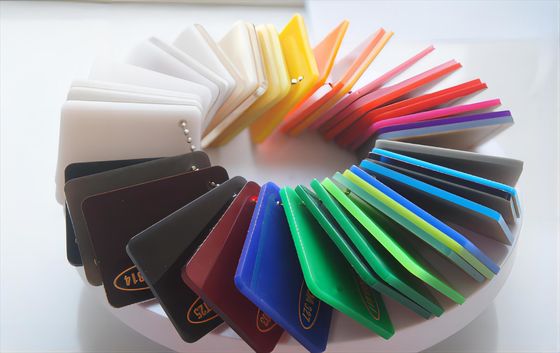 1220*2440mm 4x8 folhas acrílicas coloridas de transmissão de luz Acrílicos Decoração de móveis