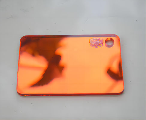 Verde Azul Rosa Ouro Cor Parede Espelho Acrílico Folha de papel Painel Plexiglás