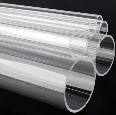 Barras e tubos de acrílico transparentes personalizados retângulo redondo de plexiglás PMMA