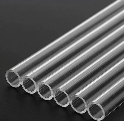Tamanho personalizado Tubo de acrílico transparente colorido de 5 mm a 200 mm