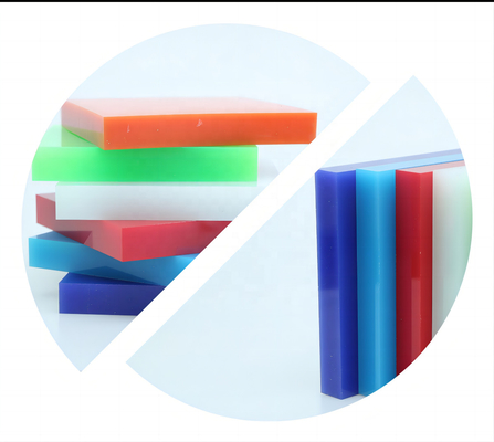 PMMA 6mm 3mm Folha de acrílico branco Perspex Folha de plexiglás branco para sinalização