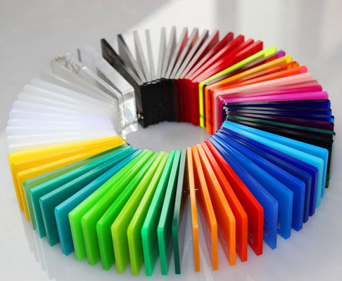 2 mm, 2,5 mm, 2,7 mm, 1220*2440 mm, folha acrílica extrudida, matéria-prima 100% placa MMA PMMA virgem
