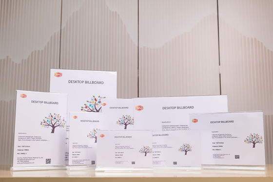 Grátis Quadro de escritório de imagem Quadro de exibição Quadro de estande de forma T Porta-sinal acrílico