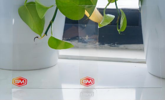 100% virgem 2mm 3mm 6mm Ps Difusor Folha Folha de poliestireno para iluminação LED