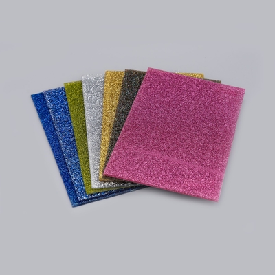 Folha de acrílico brilhante transparente 3 mm 5 mm verde rosa brilhante para decoração de casa