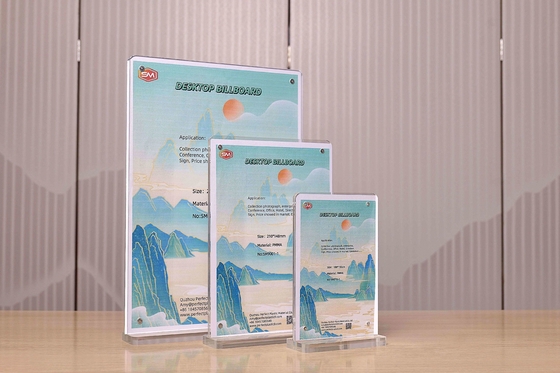A4 Cartão de escritório horizontal em forma de T