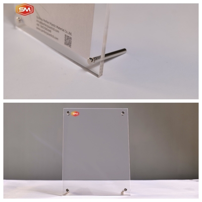 Free Desktop Stand Plexiglass A4 A5 A6 Quadro fotográfico acrílico com suporte