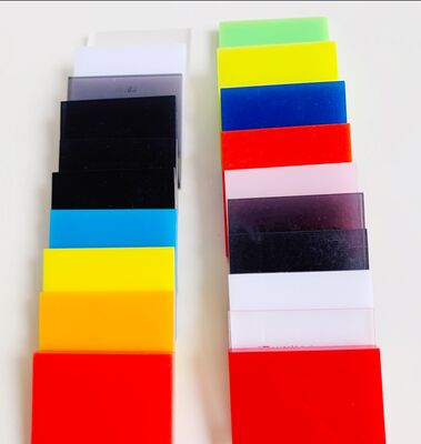 Folha acrílica colorida à prova de pó de 20 mm para invólucros de dispositivos electrónicos