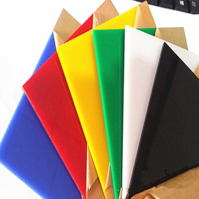 Ficha acrílica colorida para exibição