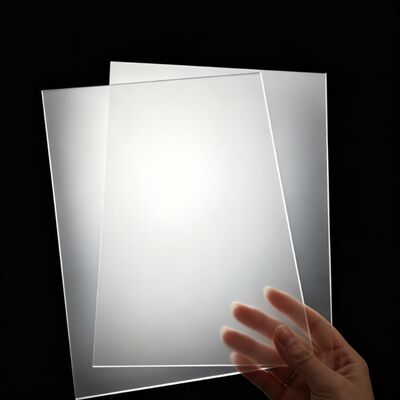 Folha de acrílico fosco de 2 mm para cobertura de equipamento