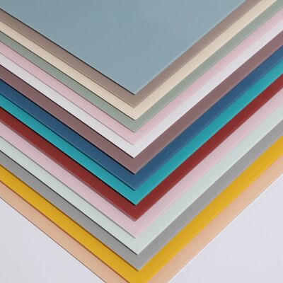 Folha acrílica de 2 mm de cor premium para design de móveis