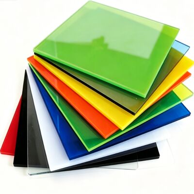 Folha de acrílico colorido 2-30mm ¢ Preço baixo para fabricação de sinalização e painéis