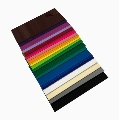Chapa Acrílica Colorida de Alto Impacto e Resistente com Cor Consistente para Stands de Exposição